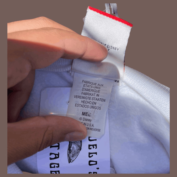 Mickey Inc Disney 25 Sweater | White Pullover | Size M | Vintage 90s - Picture 2 of 4